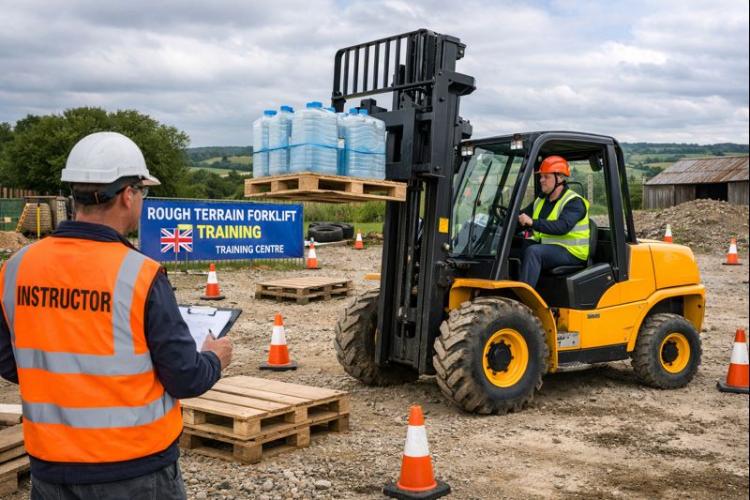 Rough Terrain Forklift Training 